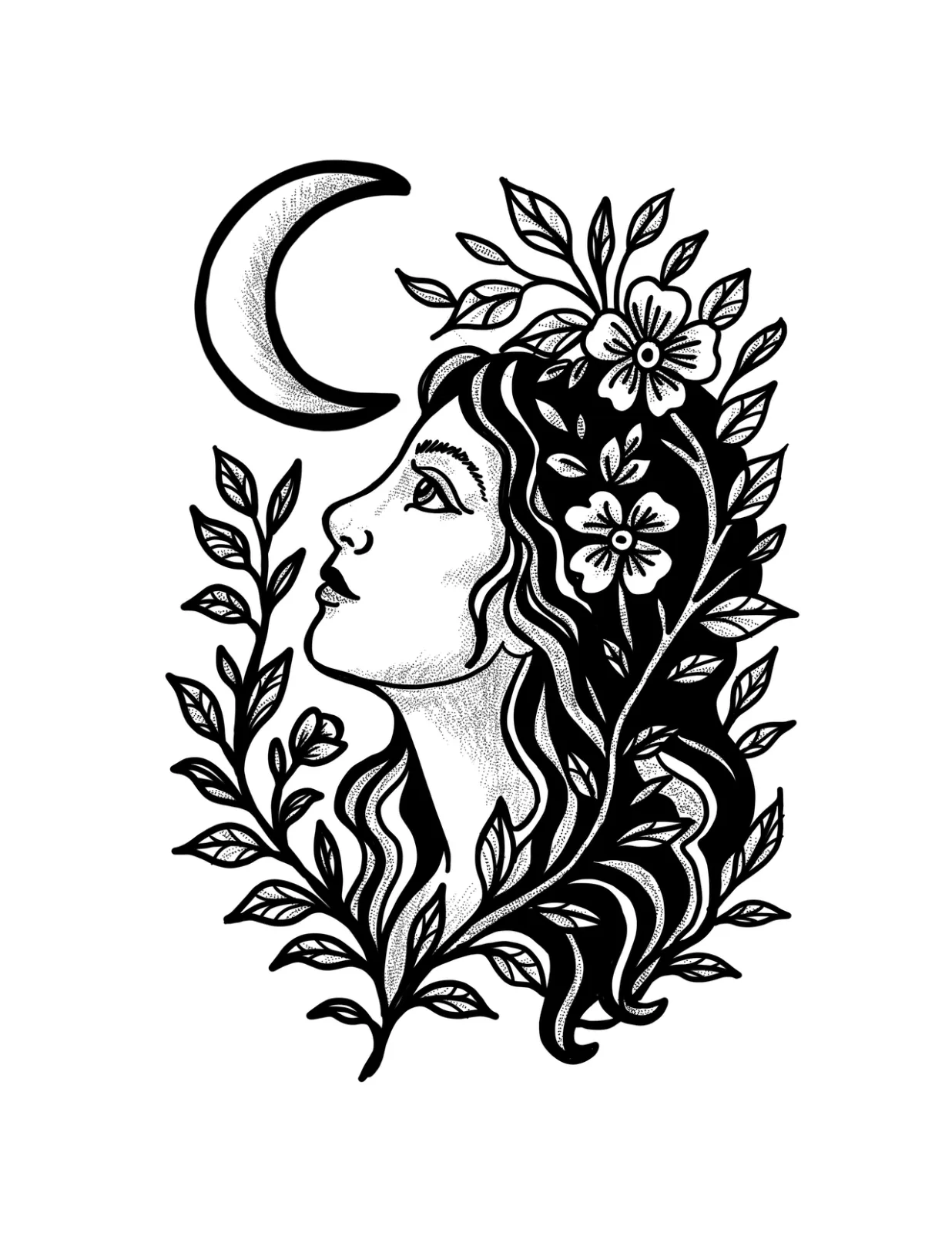 Flash sheet: Moon maiden